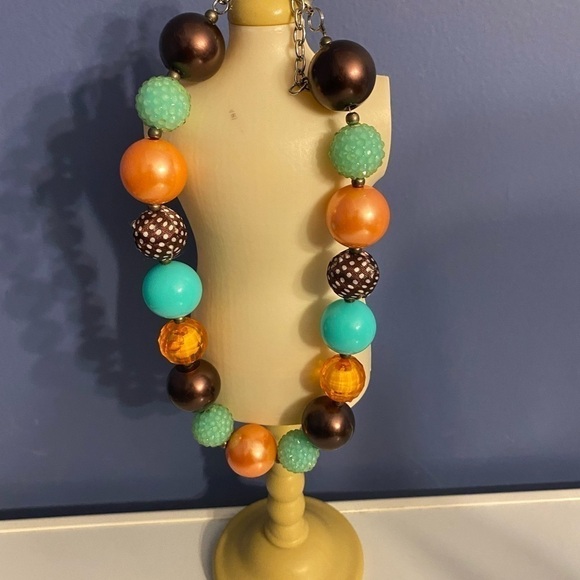 Hawaiian Sunset Bubblegum Bead
Necklace Chunky - Picture 1 of 5